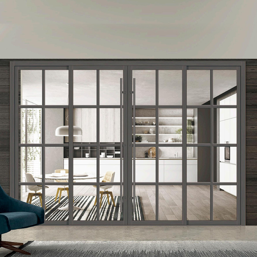 50單玻-拼格門(mén)系列-OS-19159(拉絲鐵灰)